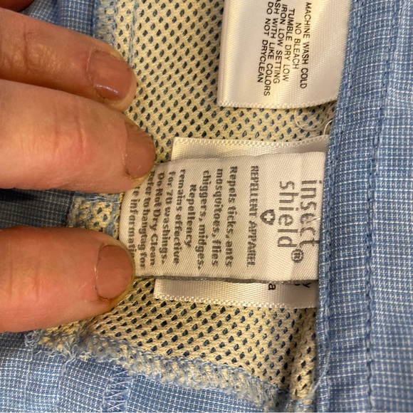 Exofficio Insect Shield Bug Repellent Shirt Womens Medium - Picture 14 of 16